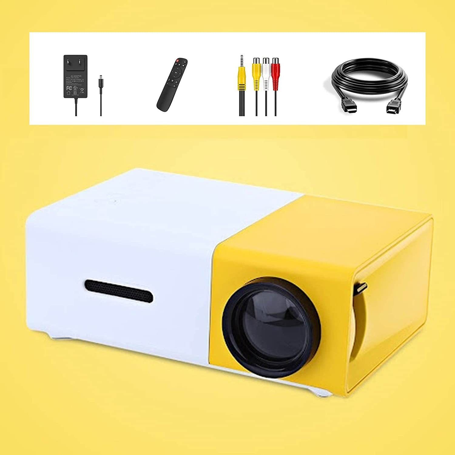 ENMORA 85 | Smartphone Projector, Artlii Micro Smartphone Pocket PC Video Mini Pico Laptop Projector Home Cinema Portable Projector (1080 lm) Portable Projector 2300 lm LCD Corded & Cordless Mobiles Portable Projector-image-40
