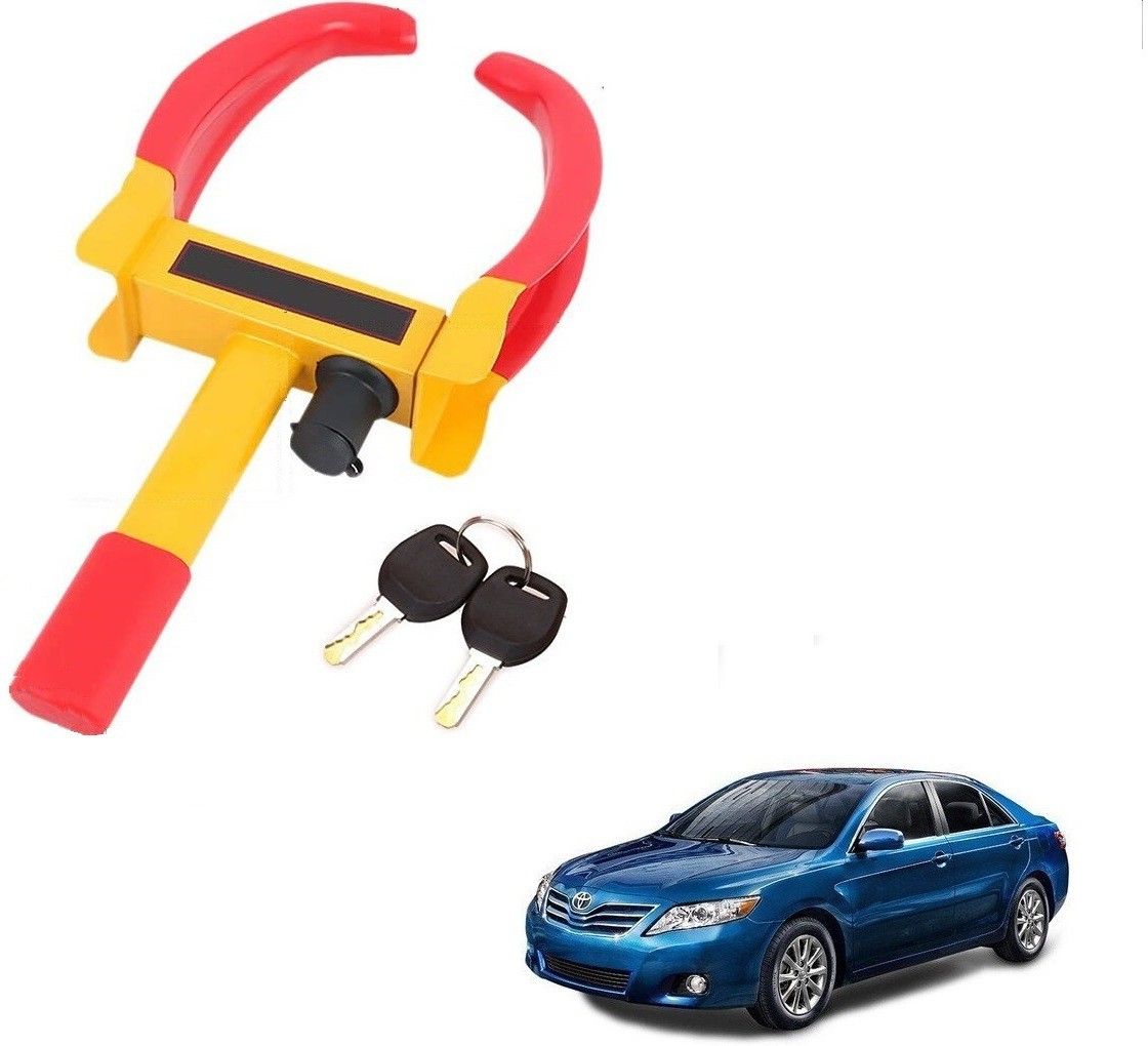 kozdiko YELLOW ANTI THEFT WITH 2 KEYS FOR TOYOTA CAMRY Wheel Lock-picture-16