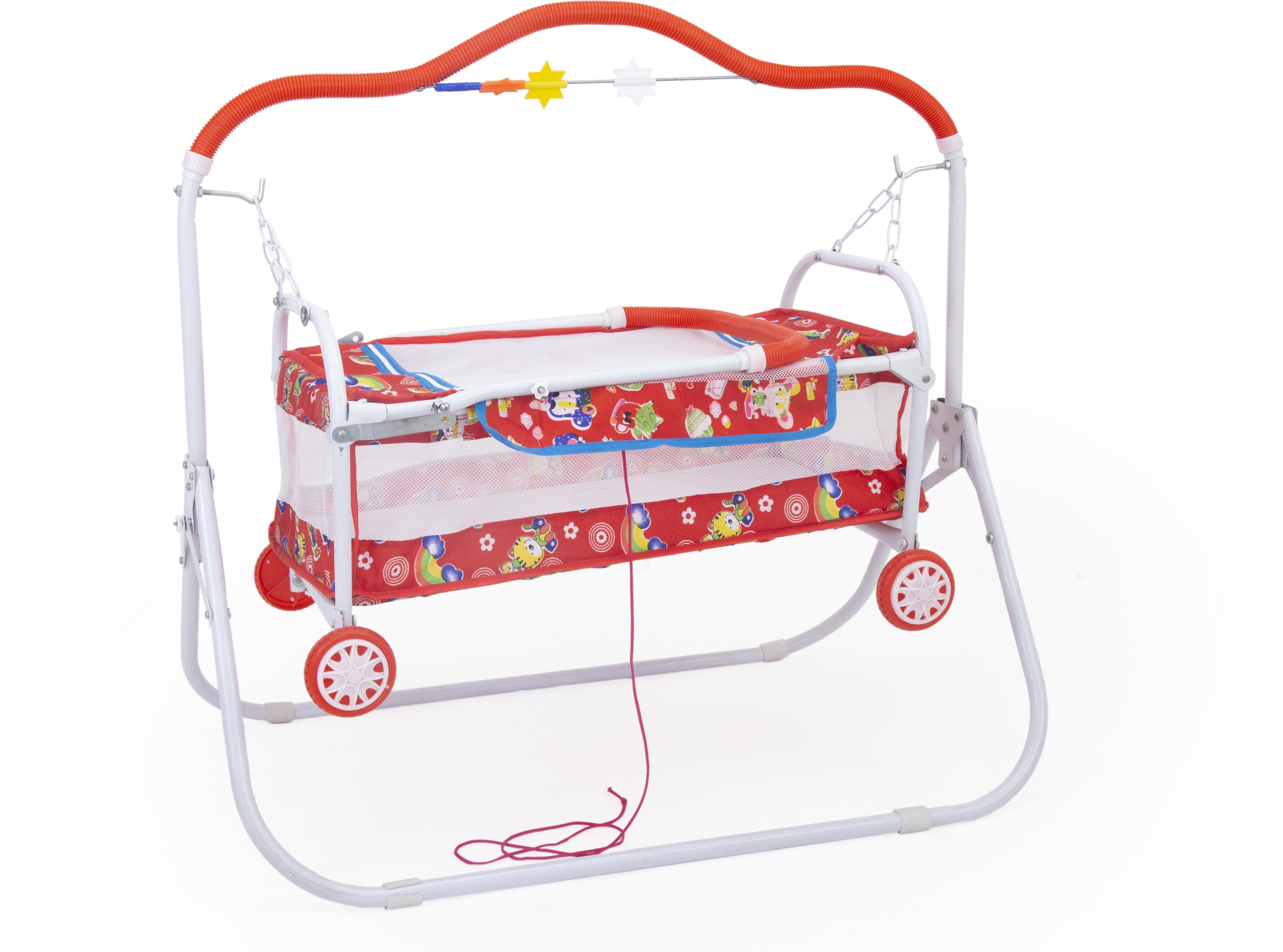 New Born Baby Cradle, Baby jhula, Baby palna,Baby Bedding,Bassinet with Mosquito