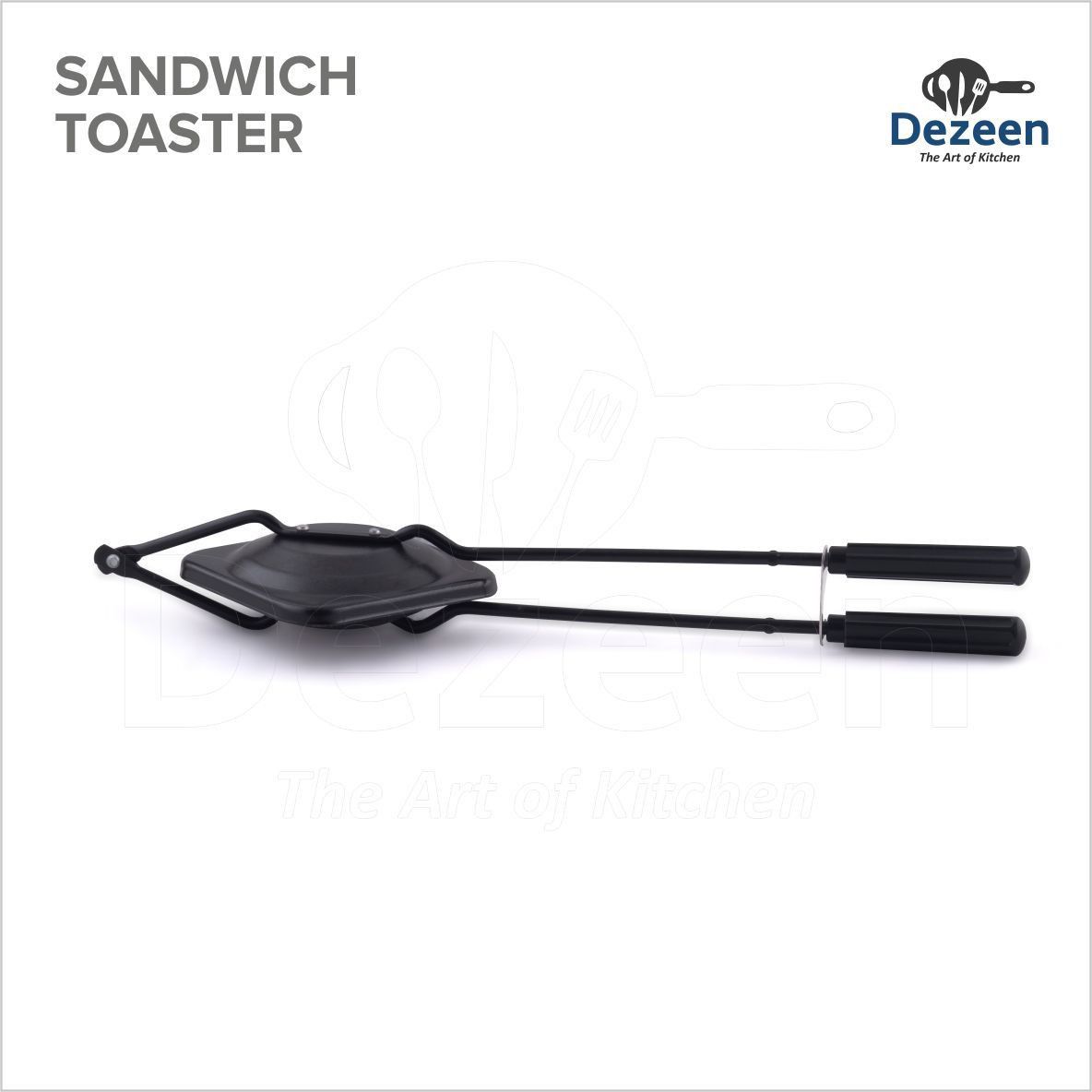 Classic Range Non-Stick Non-Electric Gas Sandwich Toaster Toast