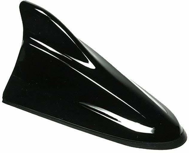 Universal Car Antenna, Shark Fin Antenna Roof Aerial Base AM FM Radio Signal Universal Vehicles FM Signal Fin Aerials Cover Car Top Roof Radio Satellite Vehicle Antenna-image-28