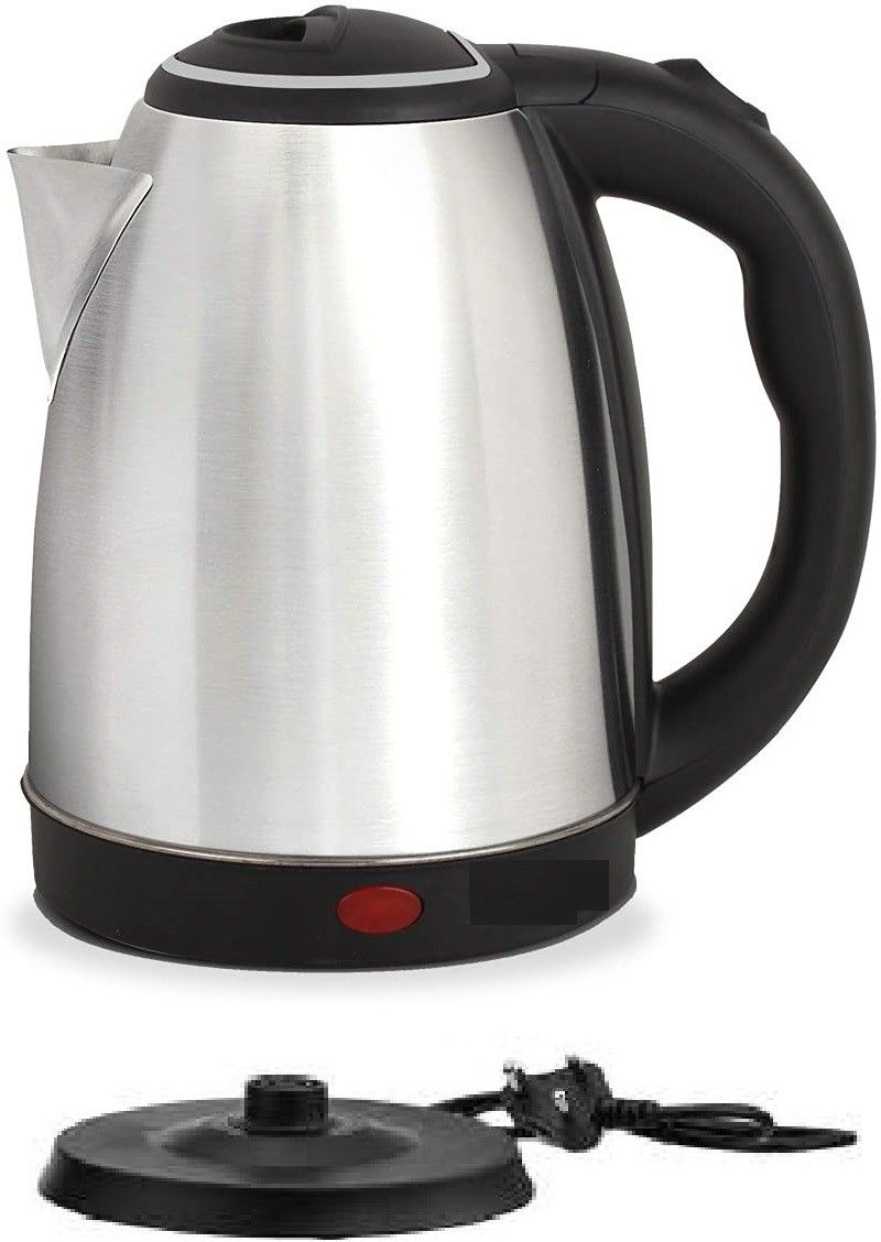 Electric Heat Kettle [ FAST BOIL]: This 1500W electric kettle has concealed heating elements and can boil up to 2 litres of water in 5 to 7 minutes, quicker and safer. Start your day with a cup of instant lemon tea, green tea, hot water. Auto switch off when water boils. Electric Kettle-image-9
