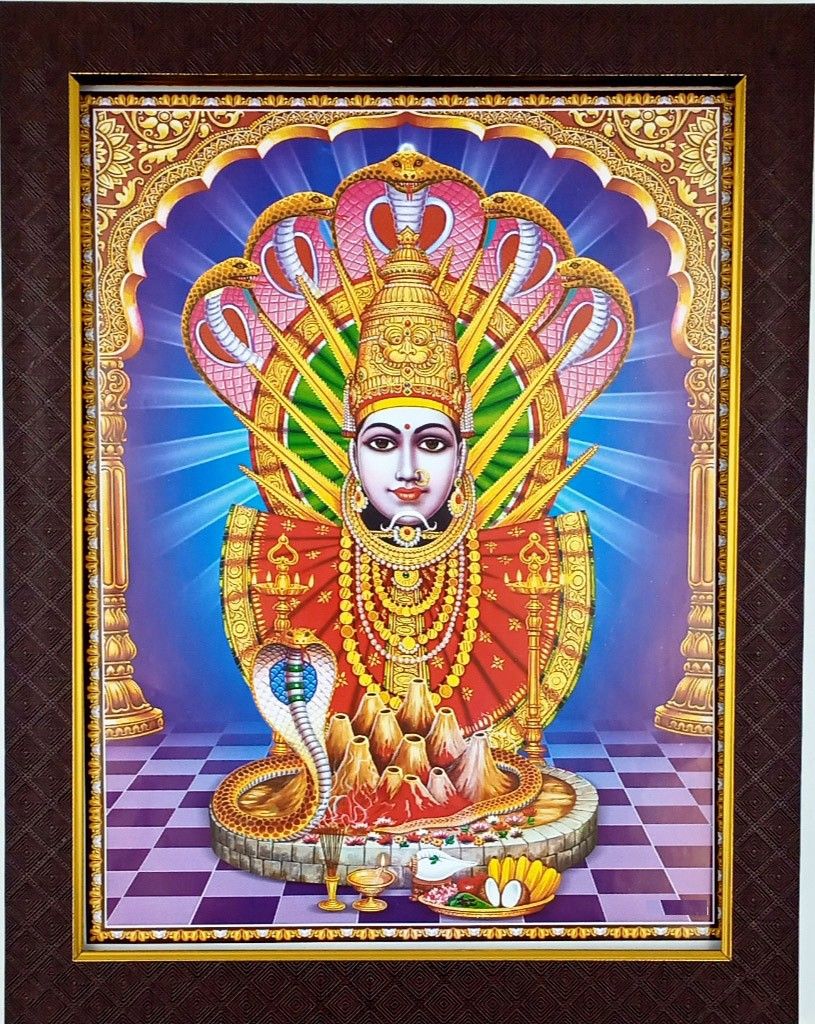 framtastic Renuka Yellamma Devi Photo Frame Religious Frame-picture-22