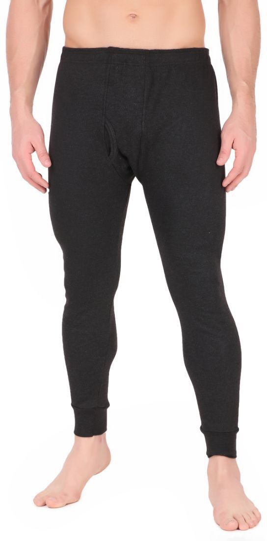 KZALCON Men's Solid Thermal Bottom Men Pyjama Thermal-picture-21