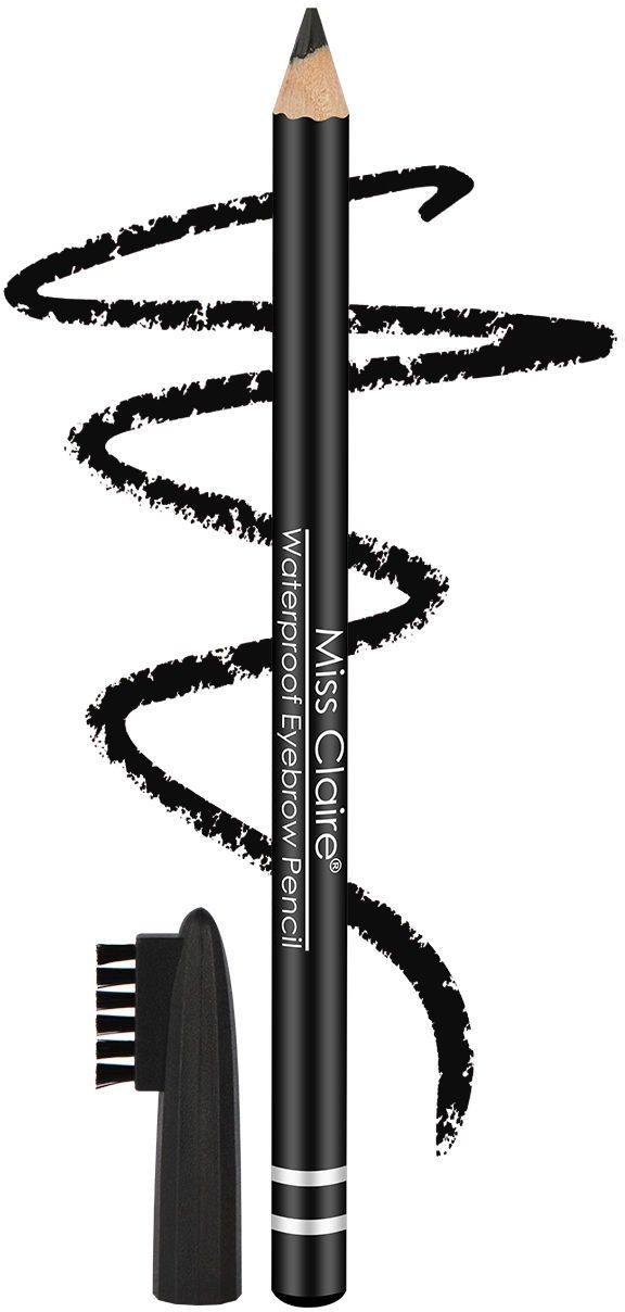 miss claire Waterproof Eyebrow Pencil - 01 Black-picture-31