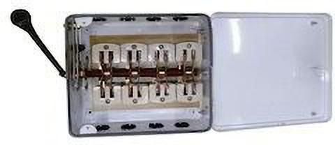 32-Amps 415 Volts, 4 Pole Change over Switches (White) change over switch-image-5