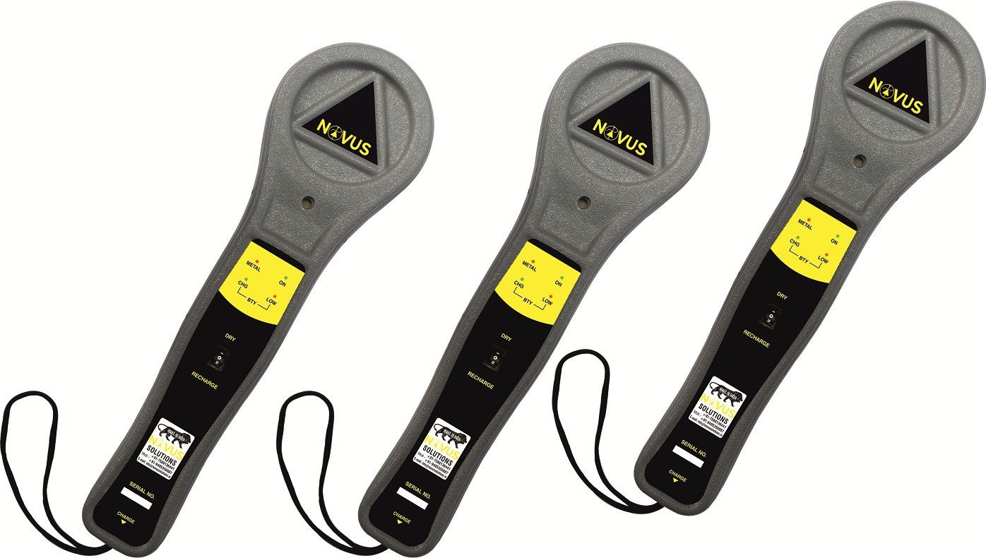 Novus Solutions NS-GD01 Pack of 3 Pulse Induction Metal Detector-picture-30