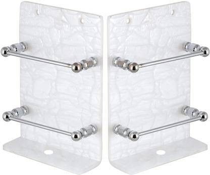 M/S DSNS Wall Mount Mobile Stand Mobile Wall Stand for Charging Phone Wall Hanging Stylish Acrylic 4MM SS Road 2 PCS Set (Size - 4X6 Inch) White Colour Mobile Holder-picture-37