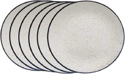 Premium Ceramic Hand Made White Matte Quarter Plate | Size 7 inch | Microwave Safe, Oven Safe |Set of 6 Quarter Plate-image-23