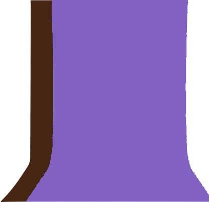 Stookin 8ft X 12ft Non-Transparent 2-in-1 Photography Backdrop Background Chromakey, 2 Colors in Single Backdrop (Brown & Purple) Reflector-image-13
