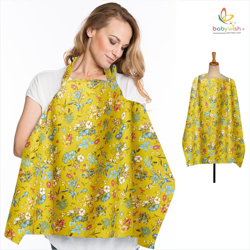 babywish BPR-NUR-2199-CT-PR-YEL-LILY Feeding Cloak-picture-38