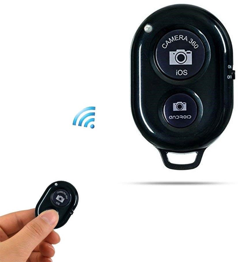 Viraan Wireless Bluetooth Shutter Button Selfie Remote Supported Camera and smart phones Remote Control (REMOTE) (PACK OF 2 )Camera Remote Control-image-29