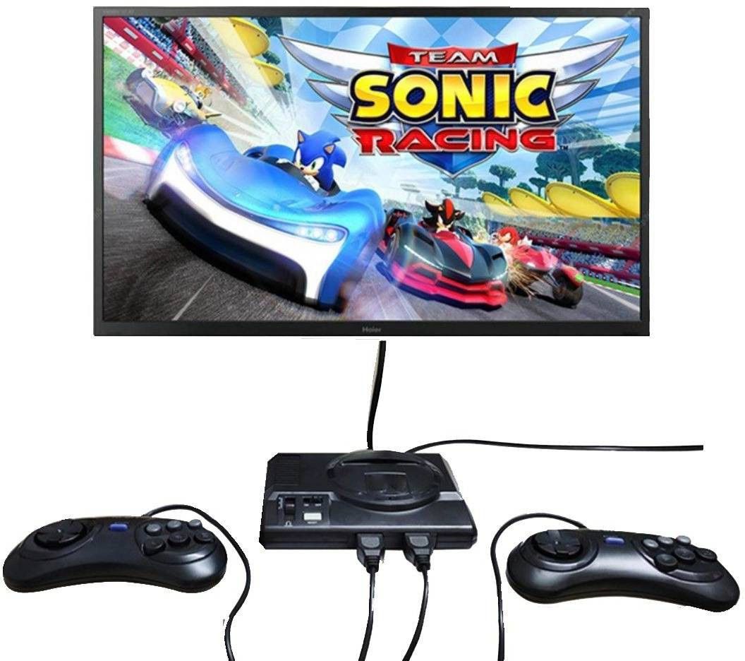 Clubics 16 Bit Super Mini MD - Kids HD TV Video Game Box (Black) Limited Edition-picture-20