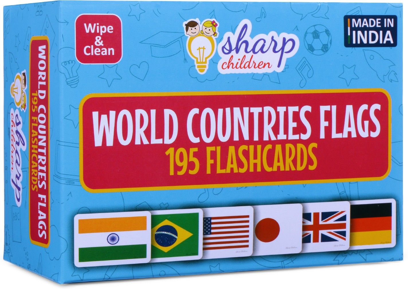 Country Flag Flash Cards For Kids, Countries Capitals, and Flags of the World-image-21