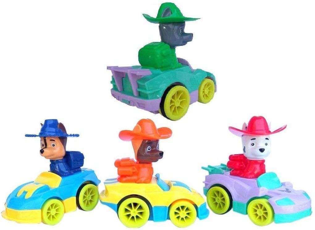 sve Friction Pull Back paw Patrol Compatible Rescue Team Cartoon Series Vehicles car Toys for Kids (Multi-Color) (Set of 4)-picture-14