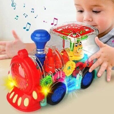 galox Transparent train Musical and 3D Lights Kids Transparent train Toy for Kids Baby Toy-picture-21
