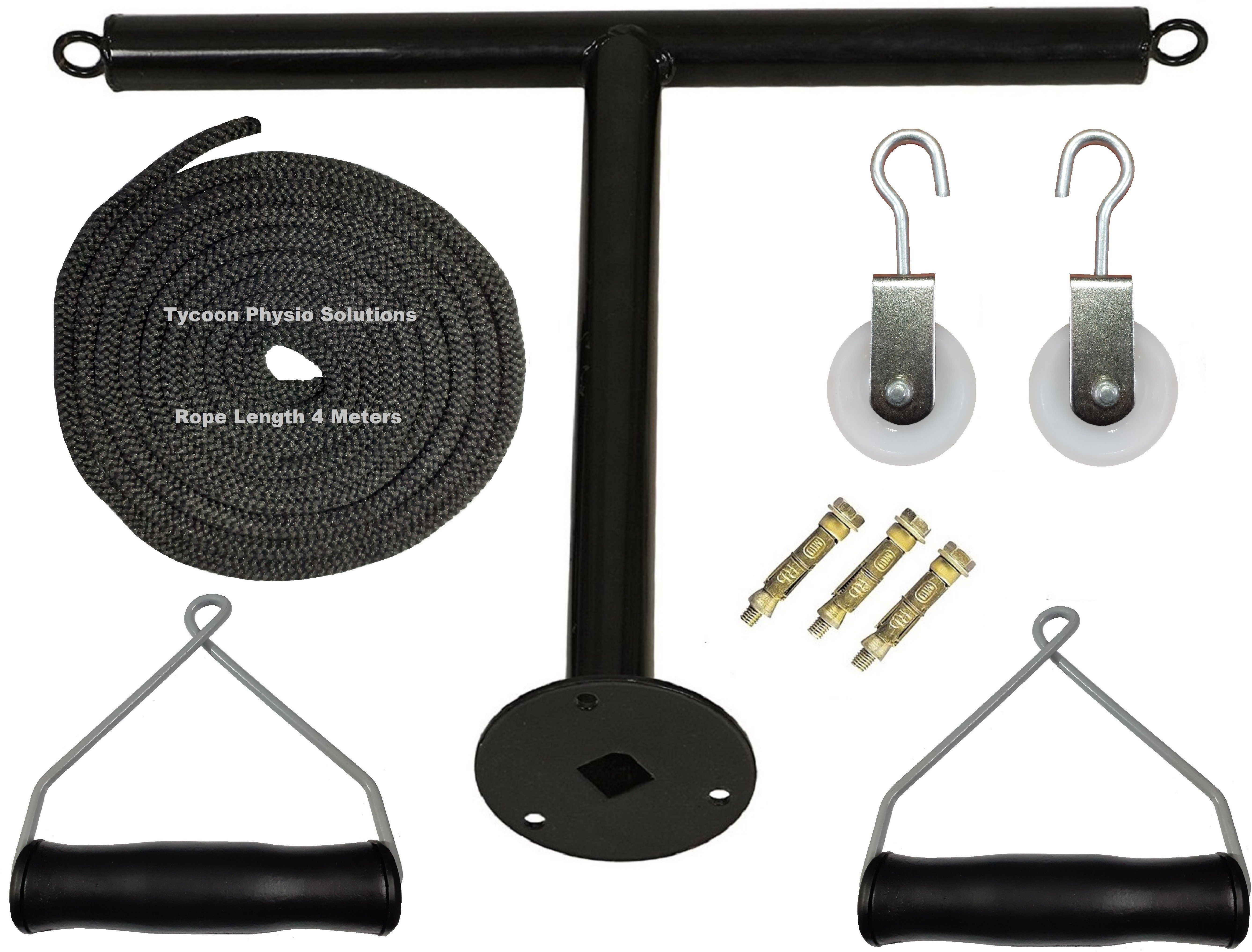 T Shape Pulley Exerciser for Frozen Shoulder (T-PULLEY) Fitness Accessory Kit Kit