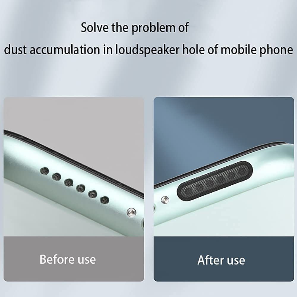 Kickzu Smartphone Dustproof Hole Protector Sticker Digital Visual Interface Black Anti-dust Plug-image-11