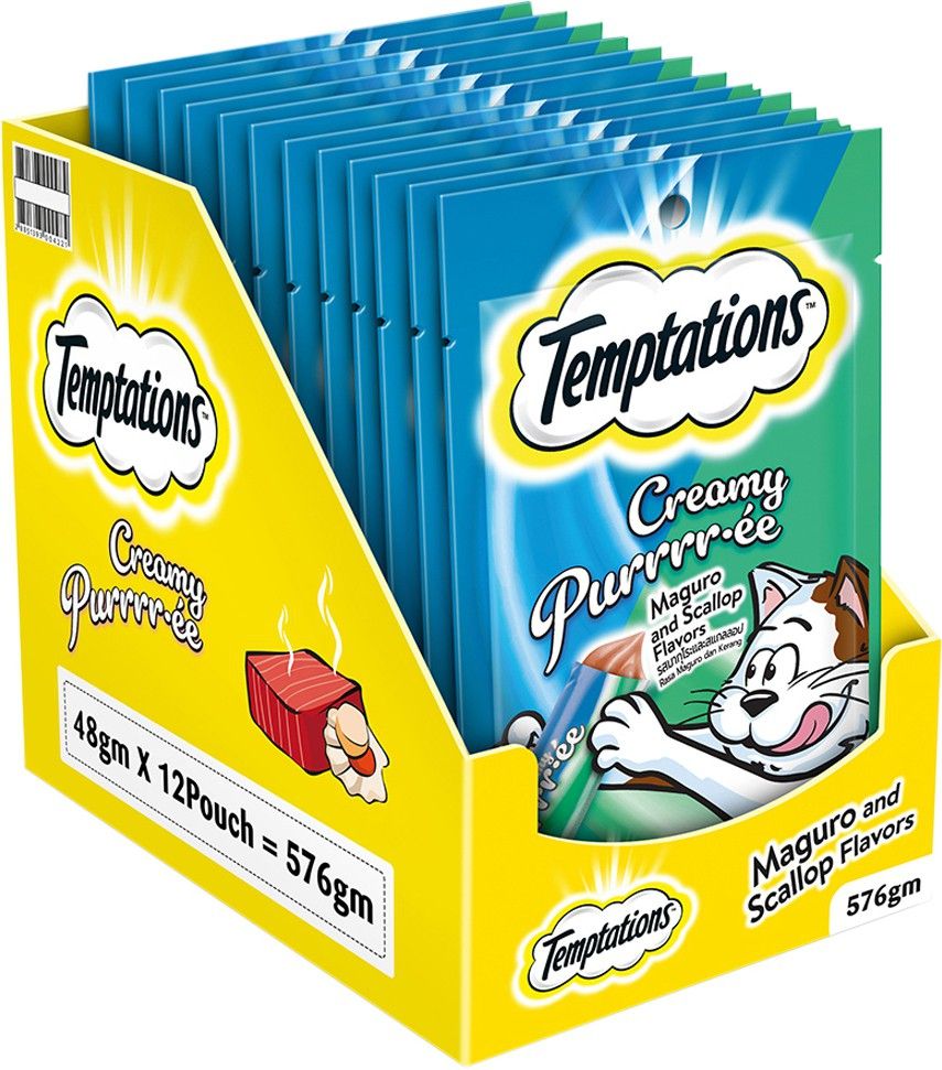 Creamy Purrrr - ee Treats Fish, Sea Food Cat Treat-image-35