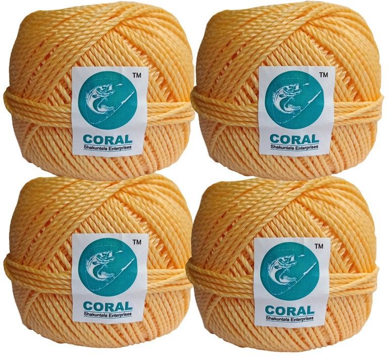 2 mm 400meter PP Nylon Rope Gola Weight 680gm Yellow