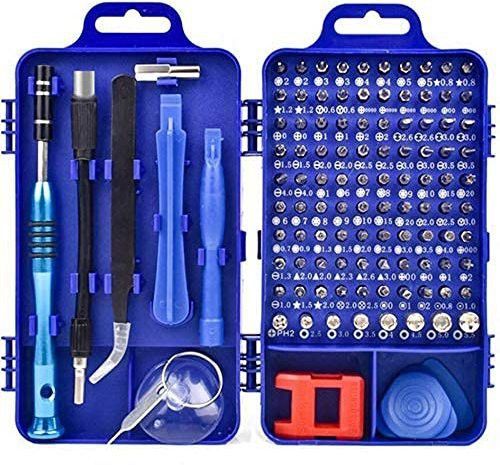 110 in 1 Screwdriver Set Repair Tool Kit Mini Screw Driver for Repairing Laptop Mobile Computer Magnetic Interchangeable Multipurpose Slot Combination Precision Precision Screwdriver Set-image-31