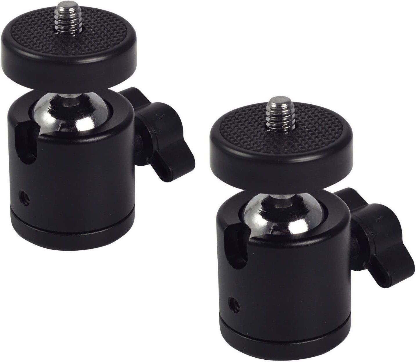 Viraan Ball Head with 1/4 Camera Mount Adapter 360 Degree RotatableTripod Head for DSLR Cameras ( BALL HEAD ) ( PACK OF 2 ) Tripod Ball Head-image-9
