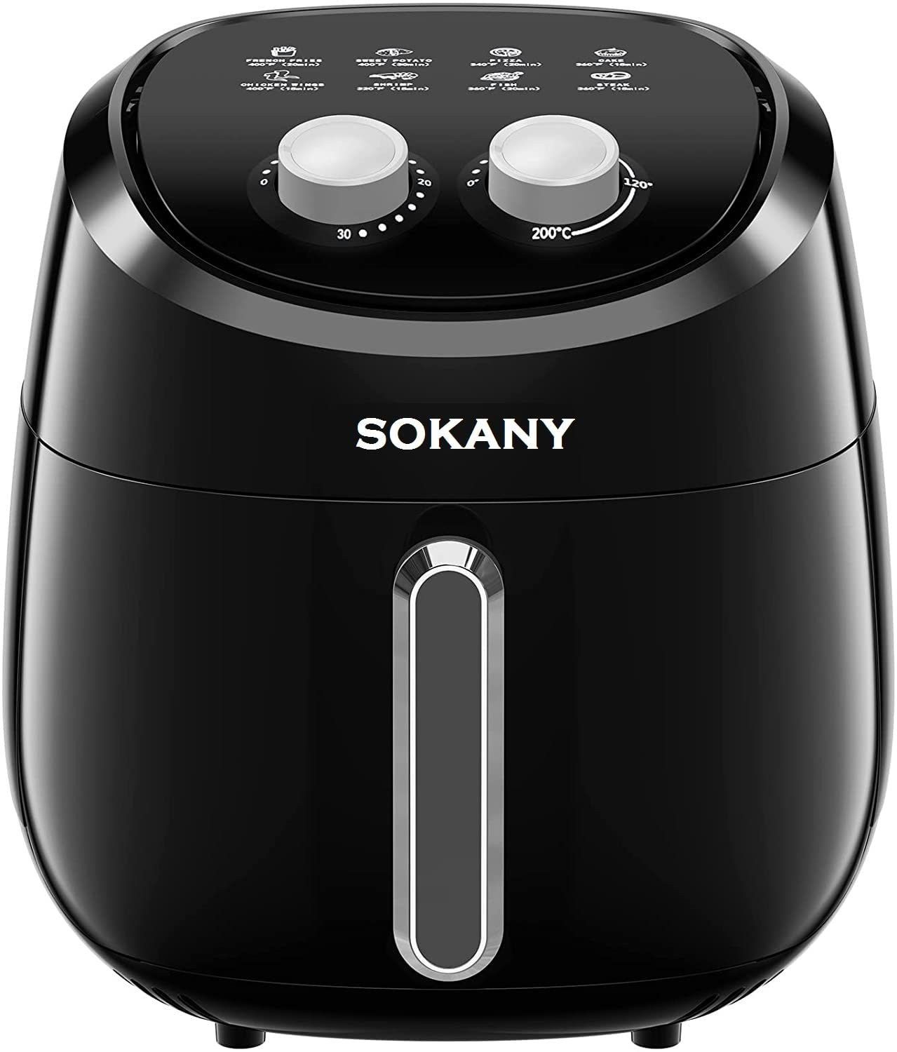 4 Liter Air Fryer Oven with Touch Control Panel Air Fryer-image-44