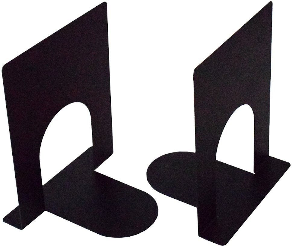 NON SLIP METAL BOOK HOLDER SHELVES BOOKEND Iron Book End