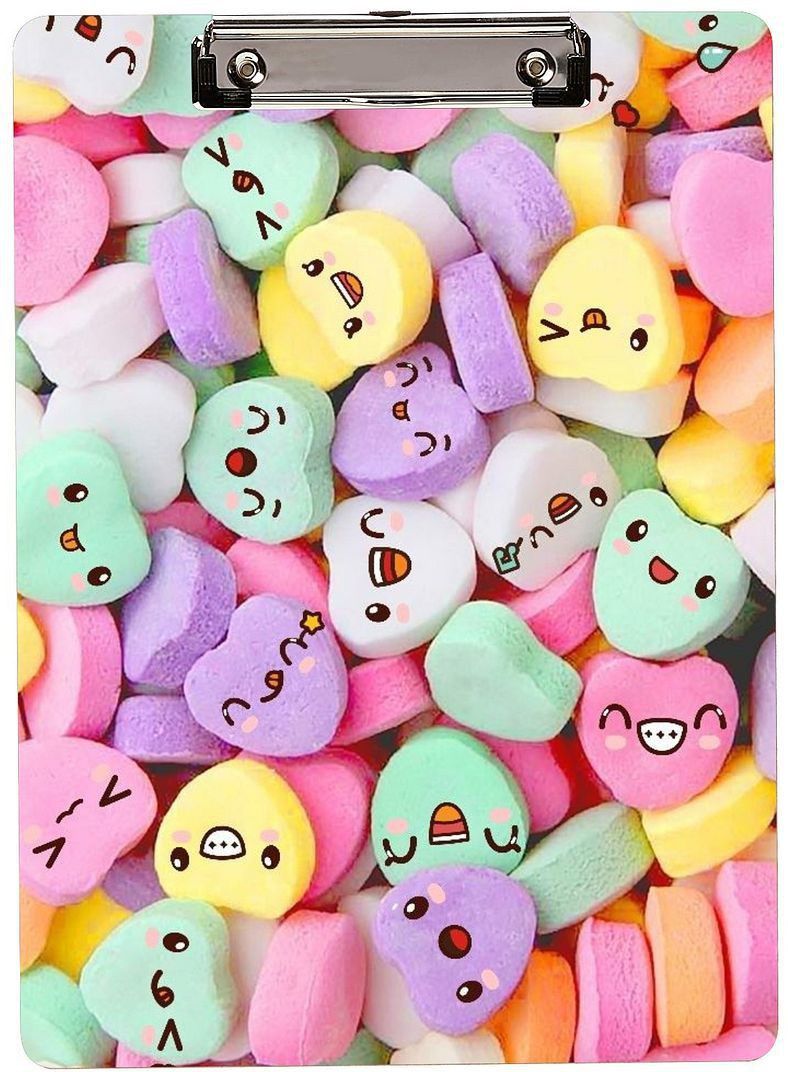 kreepo Colourful Corazones Dulces Candy Wooden Exam Clipboard Writing Examination Pad-picture-24