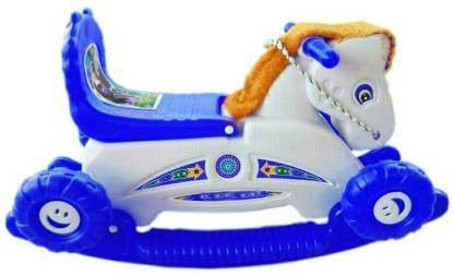 smiley bell Rocking Plastic Horse-picture-15