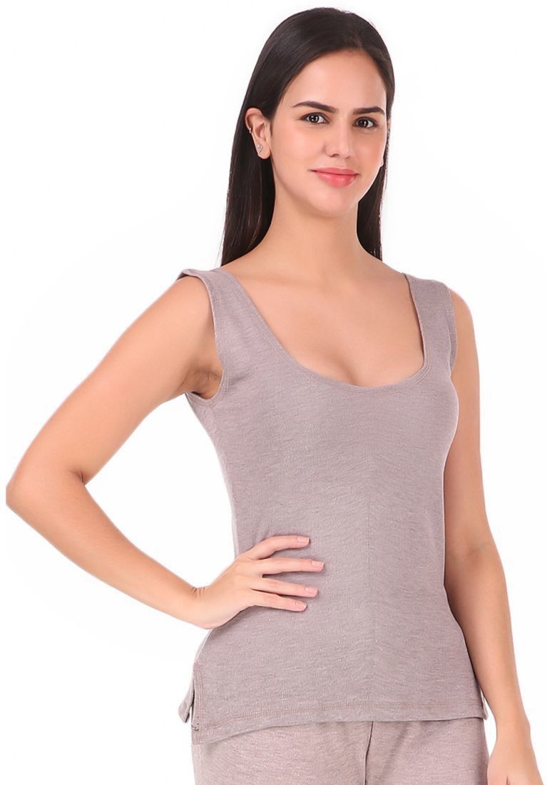 KZALCON Women's Cut Sleeves Thermal Top Women Top Thermal-picture-14