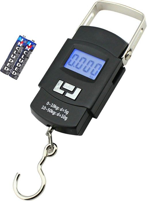 Nubex 10g-50Kg Digital Hanging Luggage Fishing Portable Weight Scale Taraju Tarazu Kata /172/UNu Weighing Scale-image-17