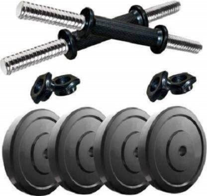 kang 20 kg Gym Exercise Set and Gym Set | PVC Weight Combo kit | Adjustable Dumbbell (20) Home Gym Combo image 1