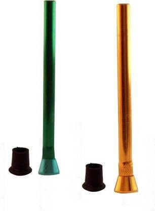 heyday enterprises Steel Outside Fitting Hookah Mouth Tip (Green, Gold, Pack of 2) Aluminium Outside Fitting Hookah Mouth Tip-picture-22