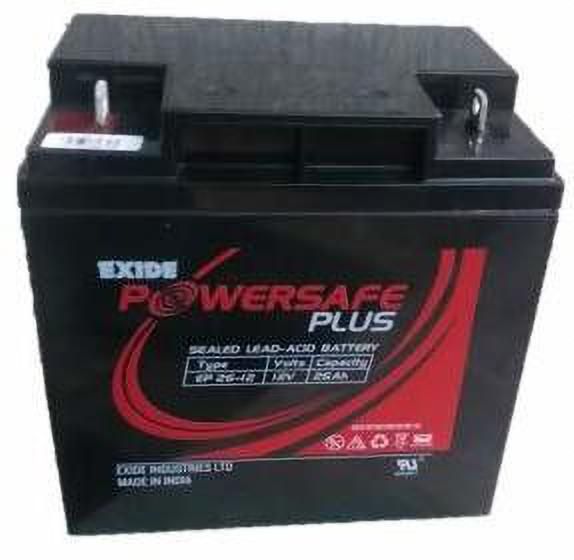 EXIDE 26AH SMF Battery 12 V Offline/Standby Rack-mount Model UPS 2 Outlet Plugs-picture-18