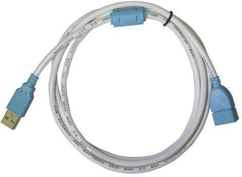 LipiWorld Male to Female Extension USB Cable 1.5 Meter USB 2.0 SuperSpeed for Laptop/PC/Mac/Printers USB Adapter