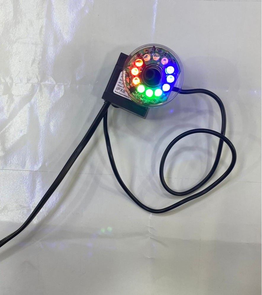 3W Ac 220V Submersible Fountain Pump with 12 LED Lights 200L/hr Water Aquarium Pump-image-45
