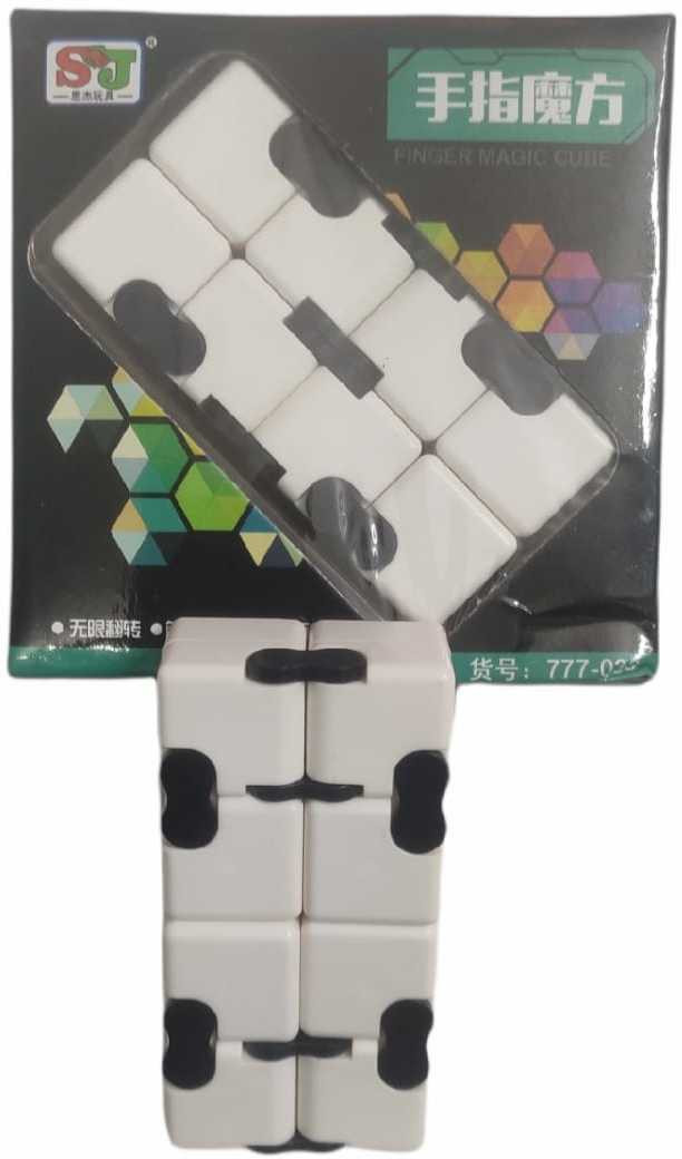 d'mega mart Playing block cube infinity toy Finger cube Set OF Two 2 PCS image 1