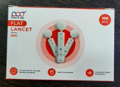 POCT Flat Lancet Glucometer Lancets-picture-38