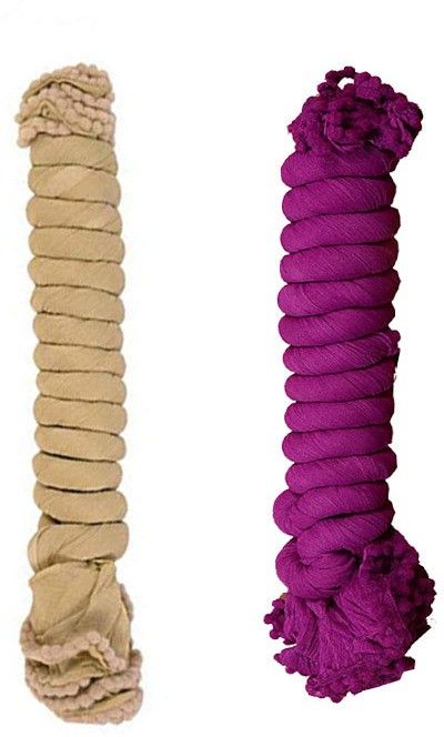 Cotton Blend Solid Beige, Purple Men Dupatta-image-37