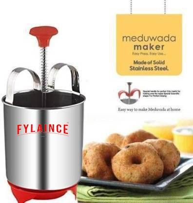 fitaza Stainless Steel Medu Vada Maker with Stand, mendu WADA Machine, Vada Maker-picture-16