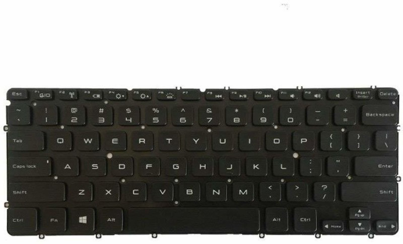 SellZone Laptop Keyboard For Studio XPS 1340 1640 1645 1647 Internal Laptop Keyboard (Black) Internal Laptop-size Laptop Keyboard Compatible with Desktop, Laptop, Mac image 1