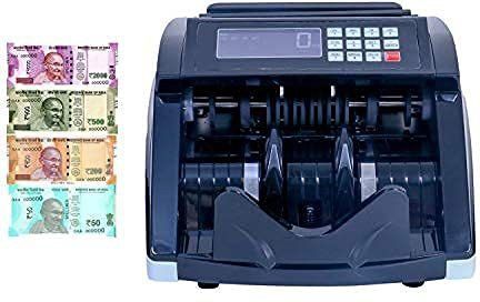 MME Manual Value Compatible with Old & New Inr- Rs.10, 20, 50,100,200, 500 & 2000 Notes Currency Counting Machine with Fake Note Detector (UV/MG/IR with voice feature Note Counting Machine-picture-30