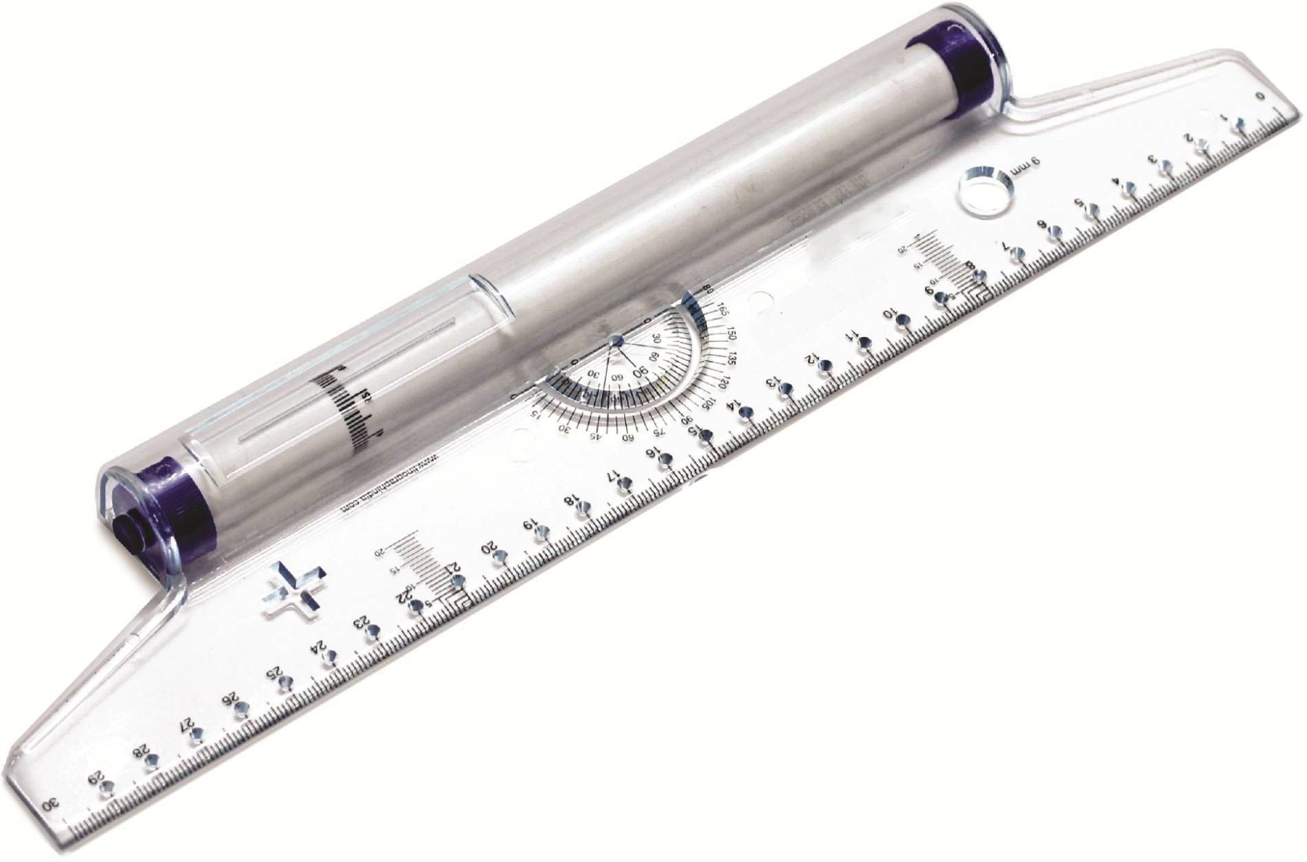 qatalitic Roller Scales, Rolling Ruler 30 cm, with free storage box Ruler-picture-4