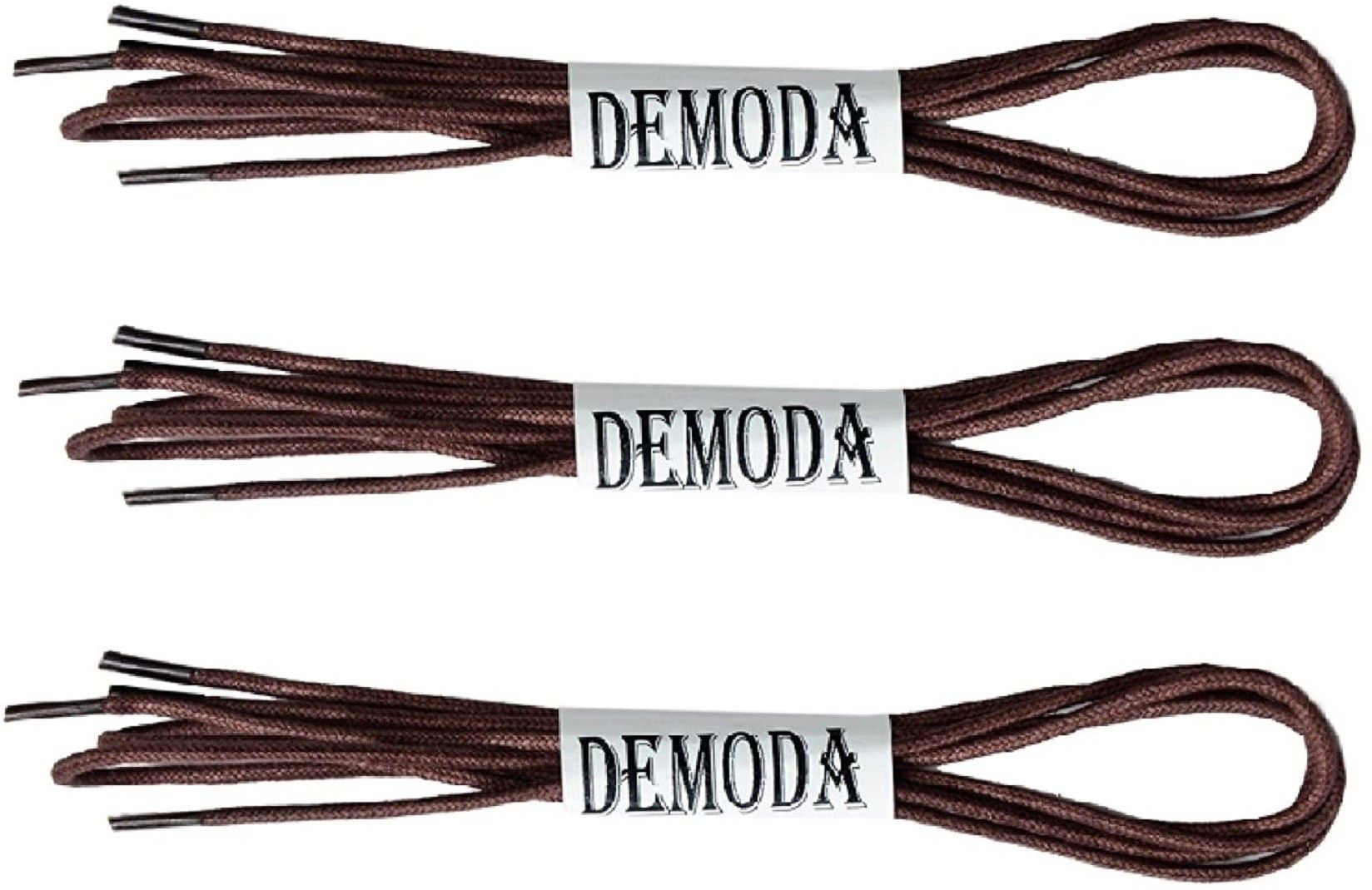 DE'MODA Brown Thin Shoelaces For Formal Shoes Shoe Lace-image-39
