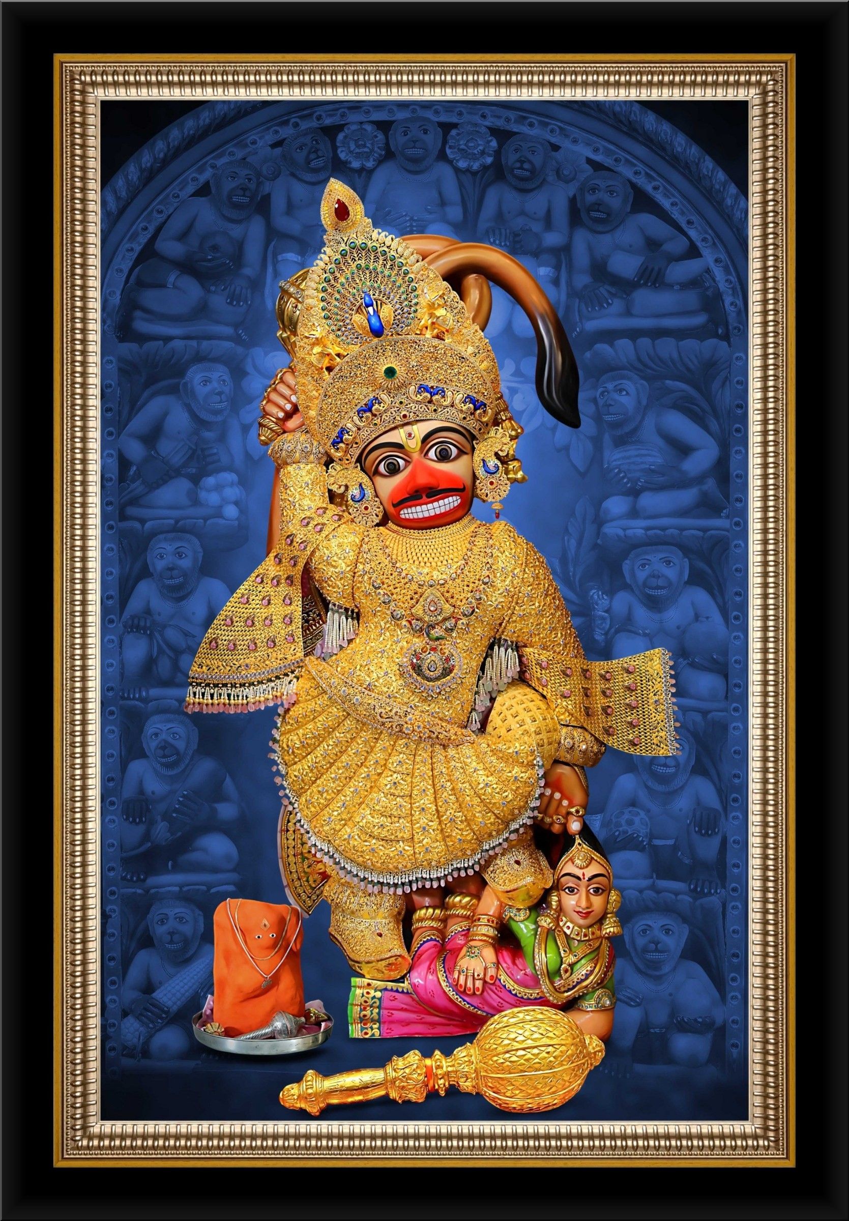 inkart craft Salangpur Balaji Religious Frame-picture-18