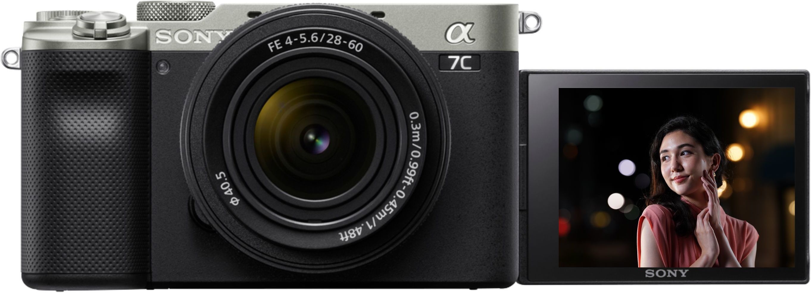 SONY Alpha ILCE-7CL Full Frame Mirrorless Camera with 28-60 mm Zoom LensFeaturing Eye AF and 4K movie recording