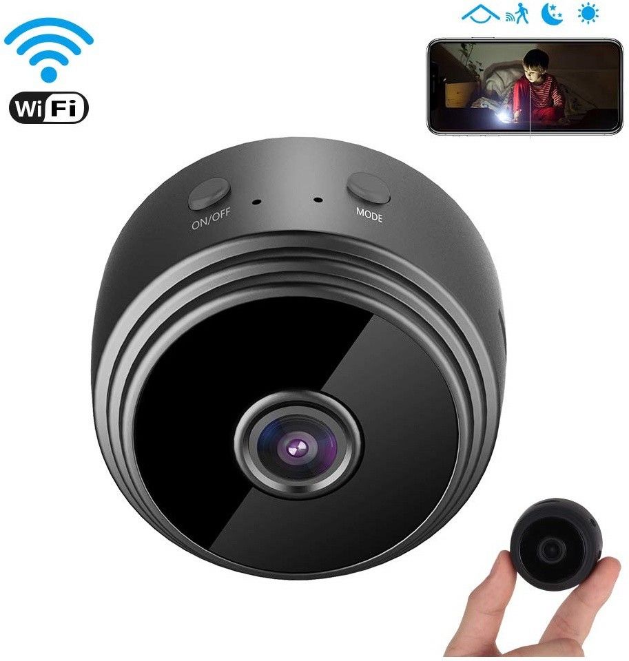 SIOVS WIFI SECURITY CAMERA 1080p HD Mini WiFi Spy Secret Wireless IP CCTV Camera Supports MicroSD Card Sports and Action Camera-image-49