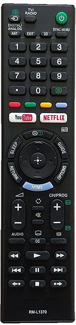 LipiWorld LED LCD Smart TV Work with All Most Universal with Netflix Function Compatible for Bravia RM-L1370 Sony Remote Controller-picture-28