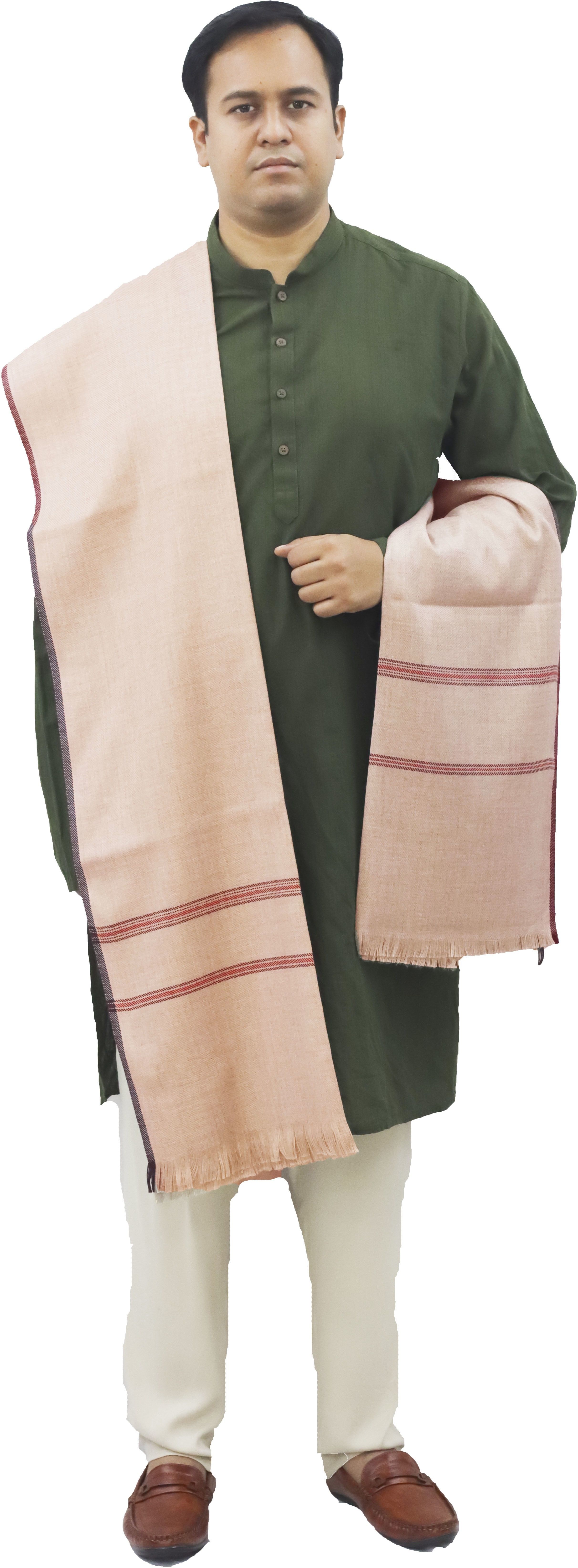 Sprha Wool Woven Men Shawl-picture-28